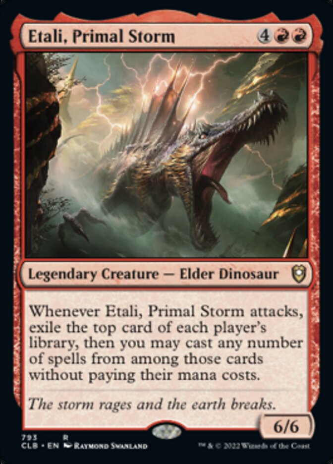Etali, Primal Storm [Commander Legends: Battle for Baldur's Gate] - Evolution TCG