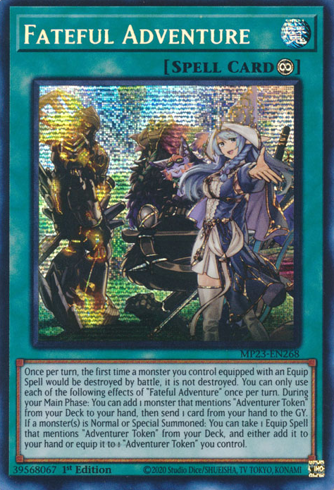 Fateful Adventure [MP23-EN268] Prismatic Secret Rare - Evolution TCG