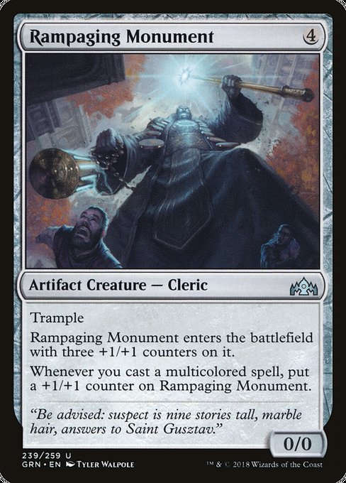 Rampaging Monument [Guilds of Ravnica] - Evolution TCG