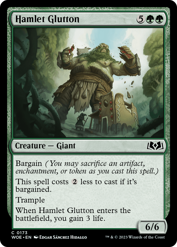 Hamlet Glutton [Wilds of Eldraine] - Evolution TCG