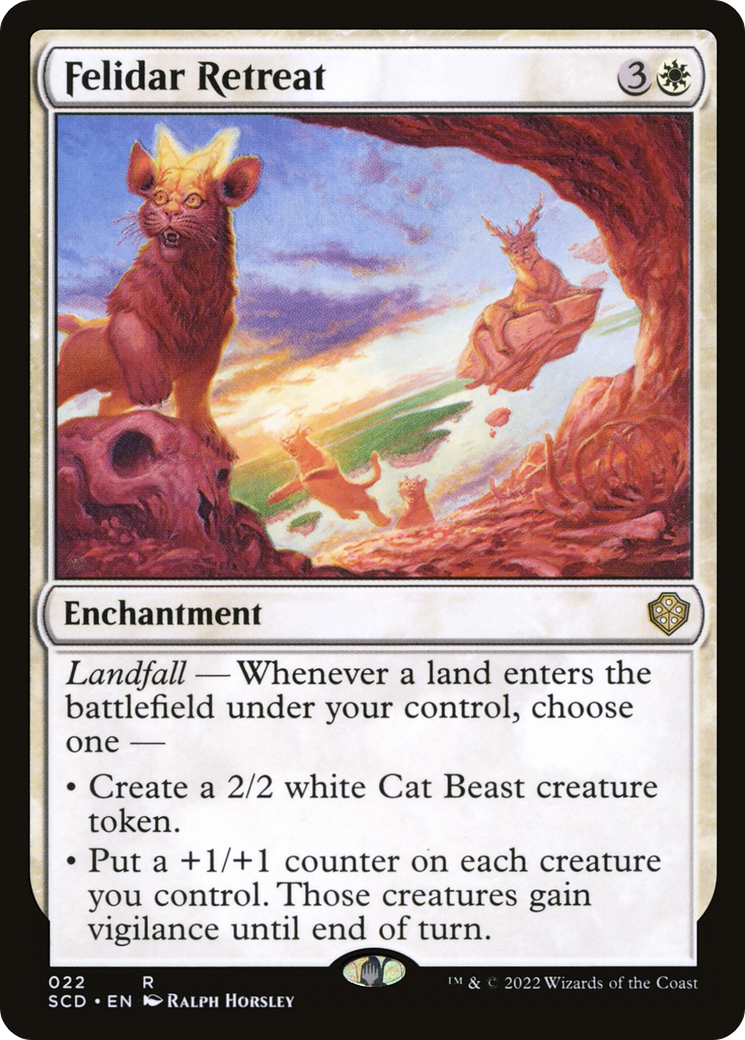 Felidar Retreat [Starter Commander Decks] - Evolution TCG