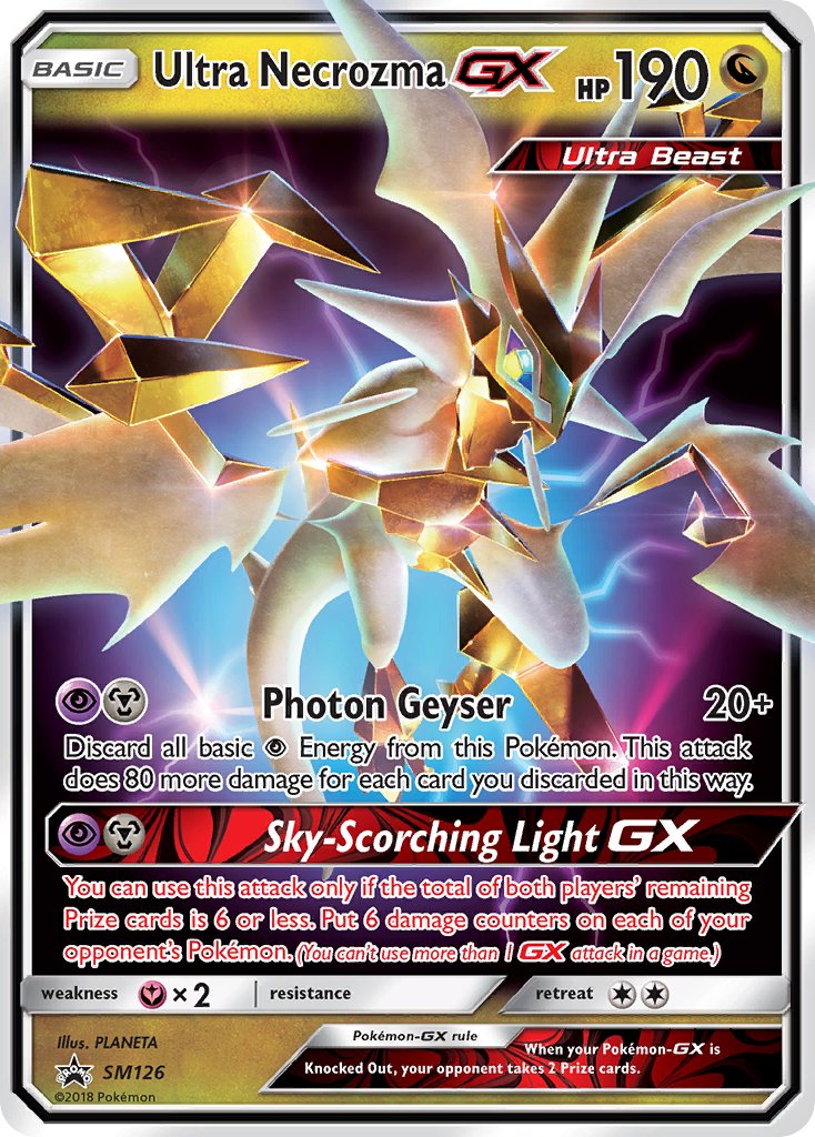 Ultra Necrozma GX (SM126) [Sun & Moon: Black Star Promos] - Evolution TCG