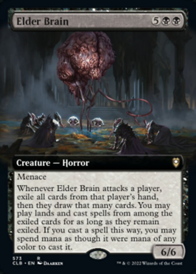 Elder Brain (Extended Art) [Commander Legends: Battle for Baldur's Gate] - Evolution TCG