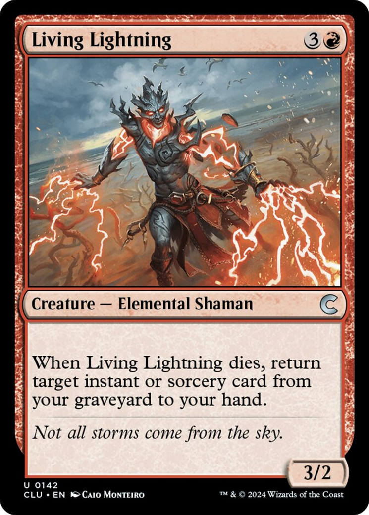 Living Lightning [Ravnica: Clue Edition] - Evolution TCG