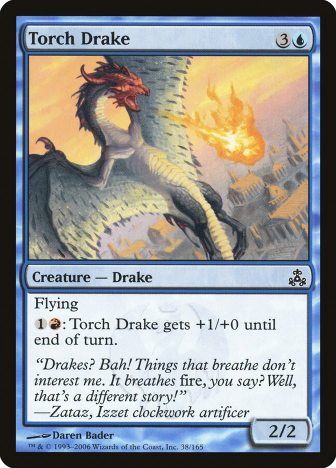 Torch Drake [Guildpact] - Evolution TCG