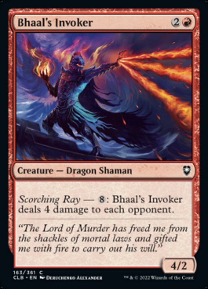 Bhaal's Invoker [Commander Legends: Battle for Baldur's Gate] - Evolution TCG