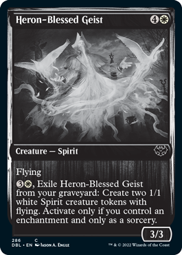 Heron-Blessed Geist [Innistrad: Double Feature] - Evolution TCG