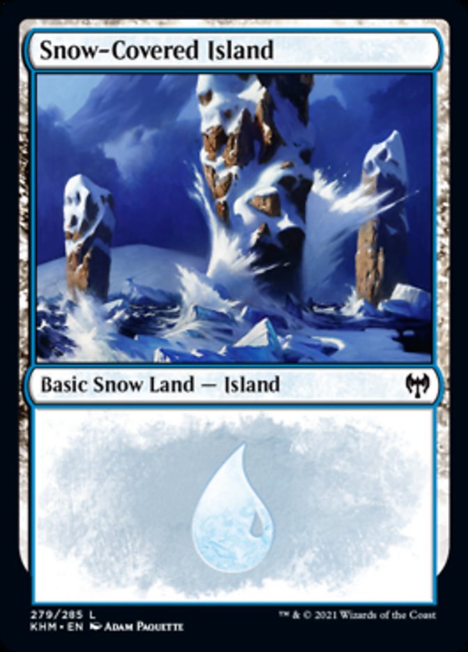 Snow-Covered Island (279) [Kaldheim] - Evolution TCG