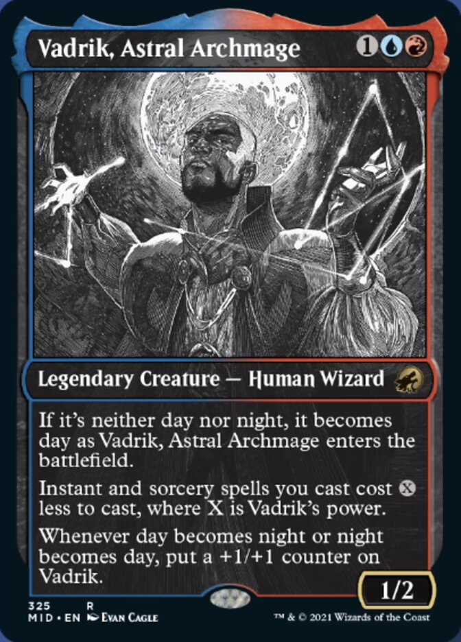 Vadrik, Astral Archmage (Showcase Eternal Night) [Innistrad: Midnight Hunt] - Evolution TCG