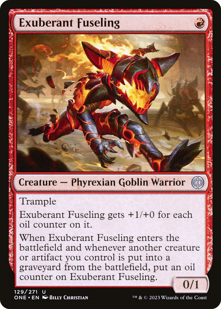 Exuberant Fuseling [Phyrexia: All Will Be One] - Evolution TCG