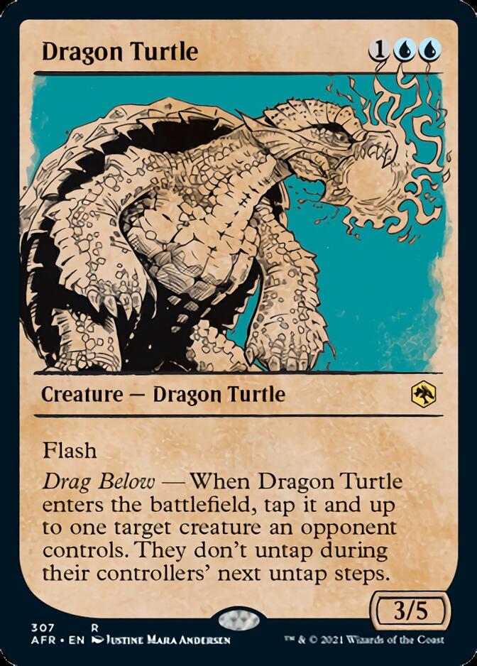 Dragon Turtle (Showcase) [Dungeons & Dragons: Adventures in the Forgotten Realms] - Evolution TCG