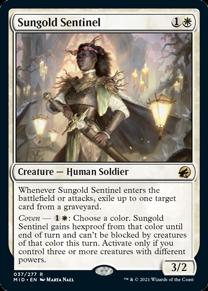 Sungold Sentinel [Innistrad: Midnight Hunt] - Evolution TCG