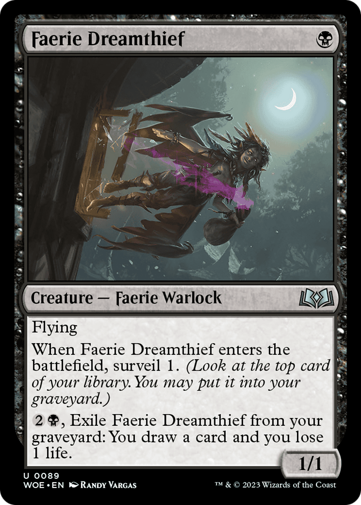 Faerie Dreamthief [Wilds of Eldraine] - Evolution TCG