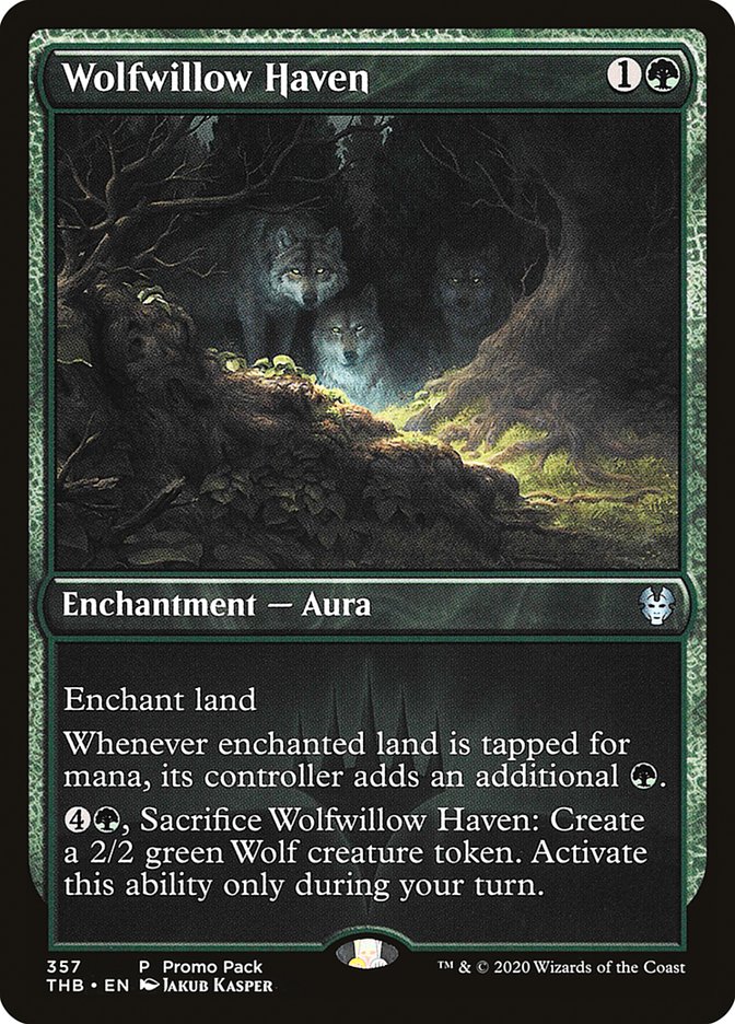 Wolfwillow Haven (Promo Pack) [Theros Beyond Death Promos] - Evolution TCG