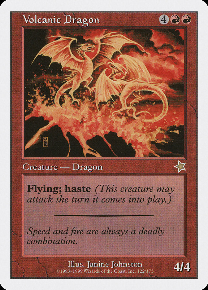 Volcanic Dragon [Starter 1999] - Evolution TCG