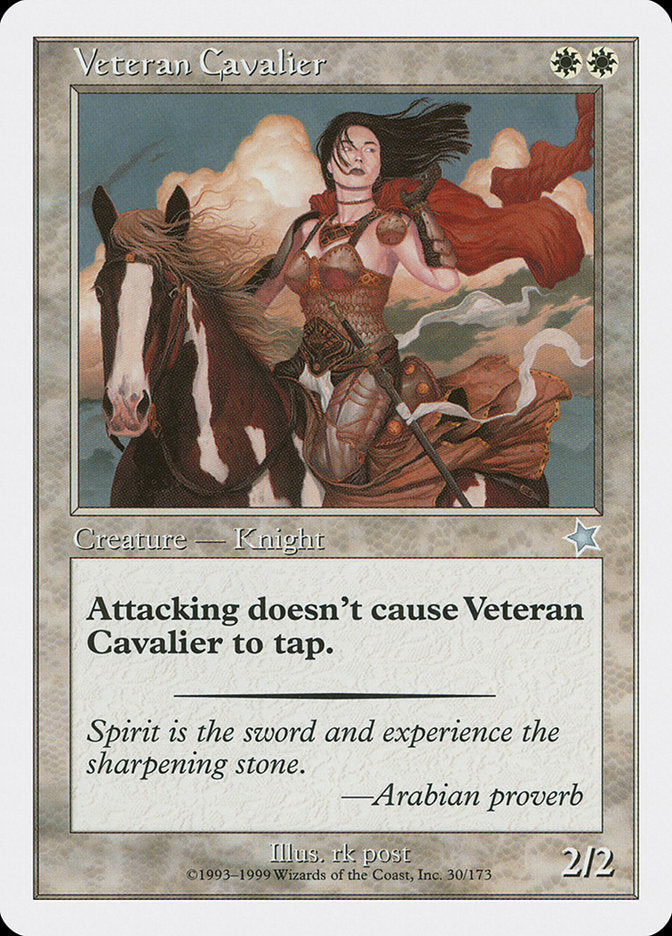 Veteran Cavalier [Starter 1999] - Evolution TCG