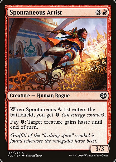 Spontaneous Artist [Kaladesh] - Evolution TCG