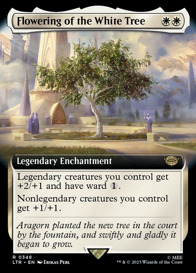 Flowering of the White Tree (Extended Art) [The Lord of the Rings: Tales of Middle-Earth] - Evolution TCG