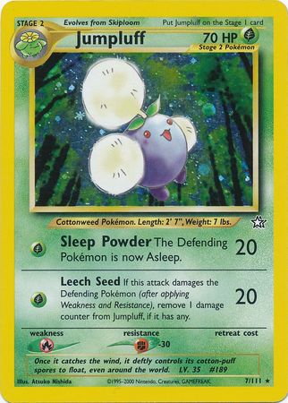 Jumpluff (7/111) [Neo Genesis Unlimited] - Evolution TCG