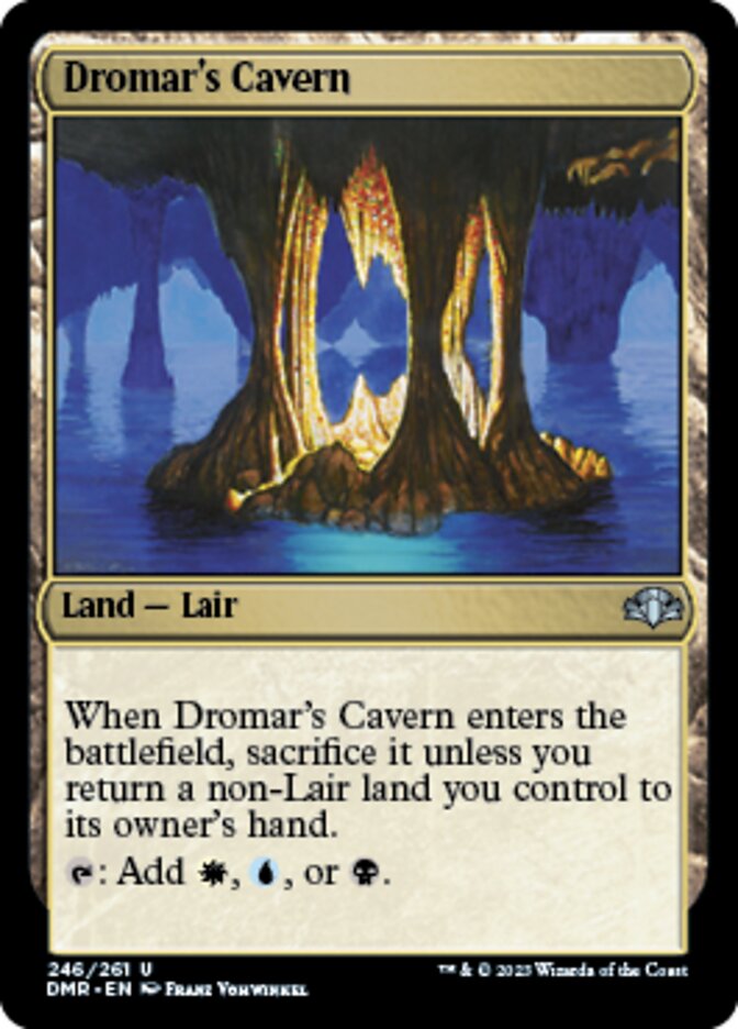 Dromar's Cavern [Dominaria Remastered] - Evolution TCG