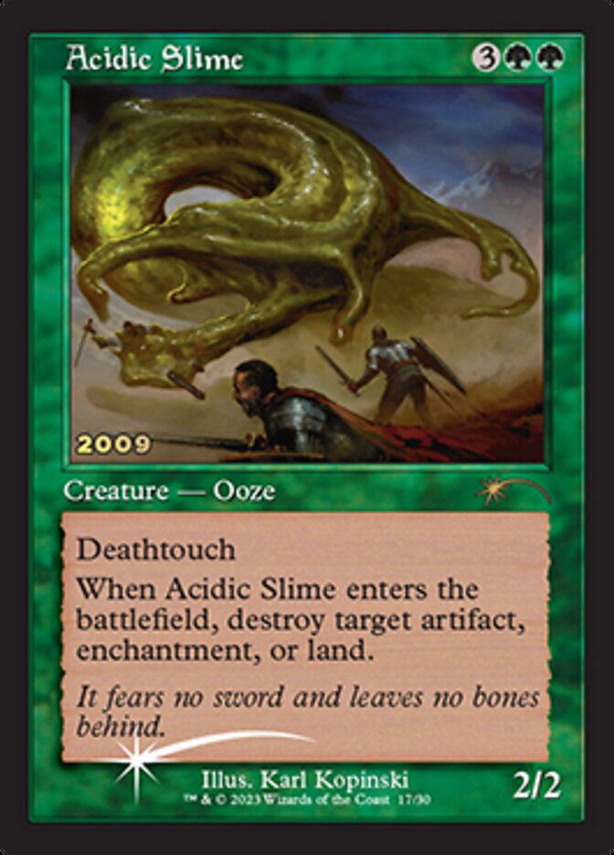 Acidic Slime [30th Anniversary Promos] - Evolution TCG