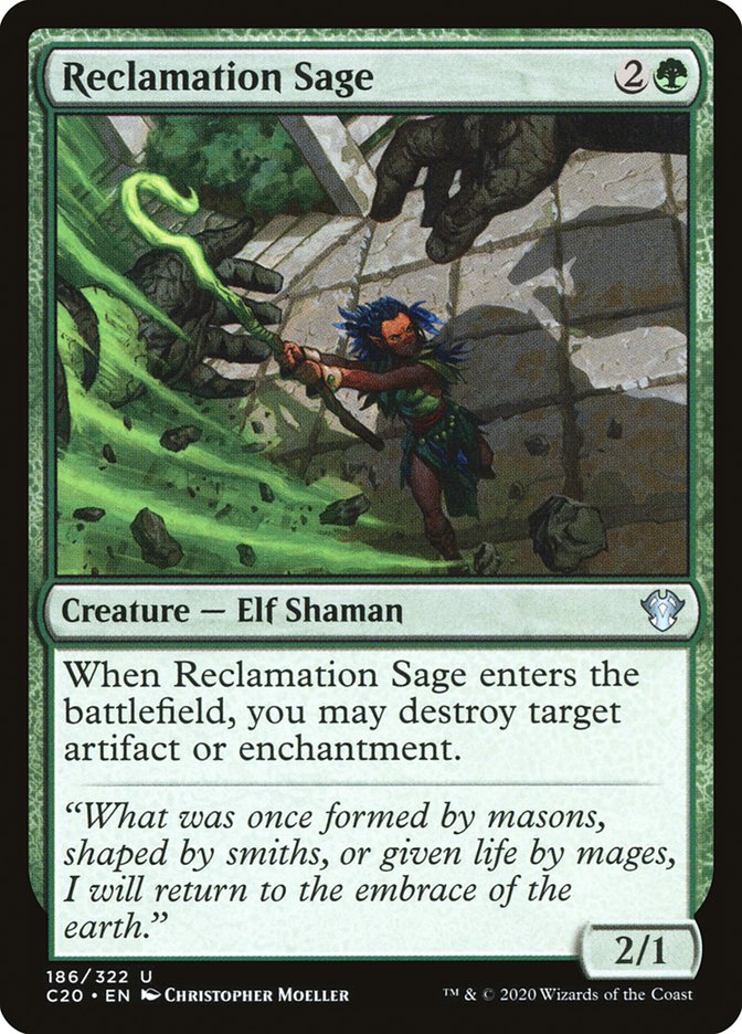 Reclamation Sage [Commander 2020] - Evolution TCG