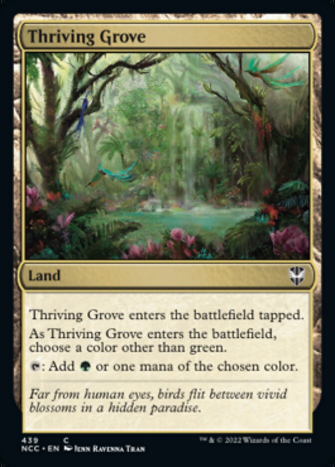 Thriving Grove [Streets of New Capenna Commander] - Evolution TCG