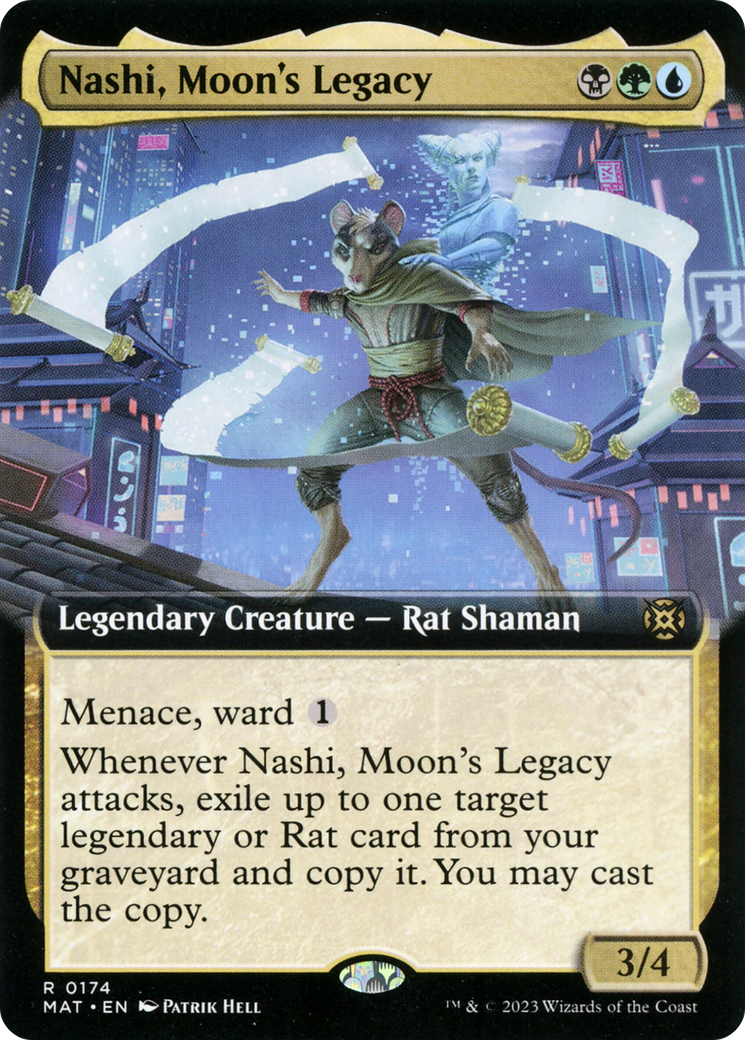 Nashi, Moon's Legacy (Extended Art) [March of the Machine: The Aftermath] - Evolution TCG