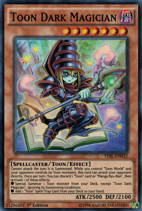 Toon Dark Magician [TDIL-EN032] Super Rare - Evolution TCG