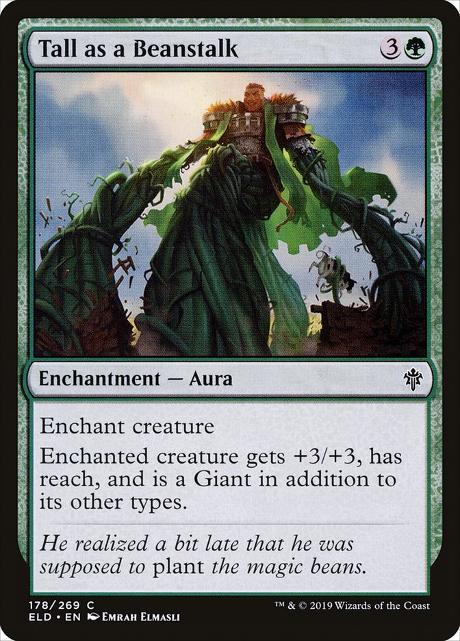 Tall as a Beanstalk [Throne of Eldraine] - Evolution TCG