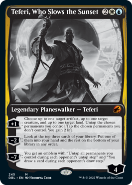 Teferi, Who Slows the Sunset [Innistrad: Double Feature] - Evolution TCG