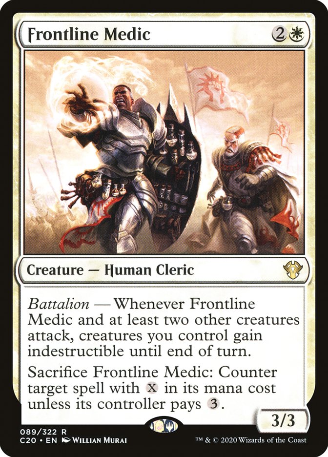 Frontline Medic [Commander 2020] - Evolution TCG