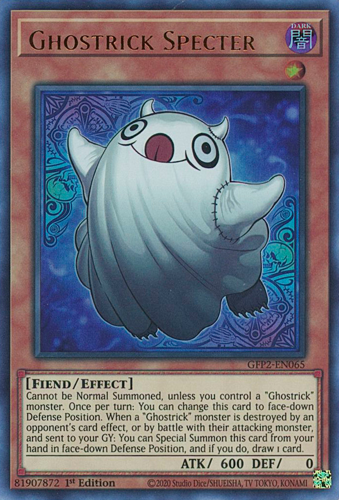 Ghostrick Specter [GFP2-EN065] Ultra Rare - Evolution TCG