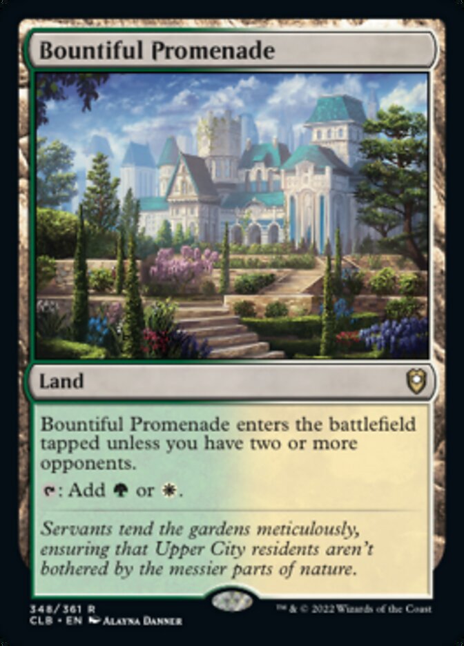 Bountiful Promenade [Commander Legends: Battle for Baldur's Gate] - Evolution TCG