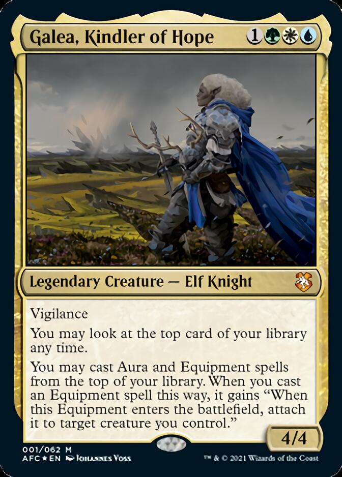 Galea, Kindler of Hope [Dungeons & Dragons: Adventures in the Forgotten Realms Commander] - Evolution TCG