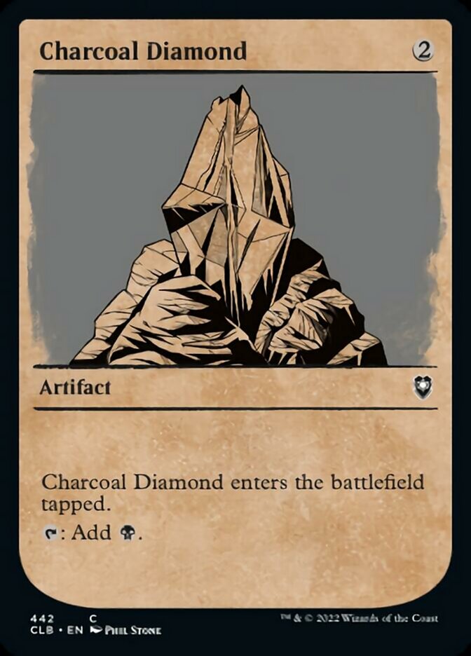 Charcoal Diamond (Showcase) [Commander Legends: Battle for Baldur's Gate] - Evolution TCG