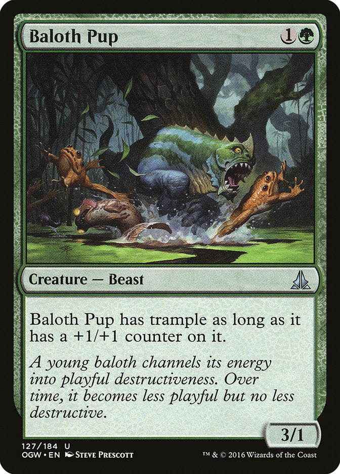 Baloth Pup [Oath of the Gatewatch] - Evolution TCG