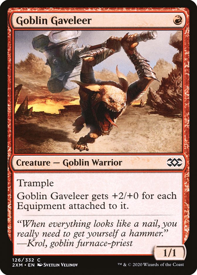Goblin Gaveleer [Double Masters] - Evolution TCG