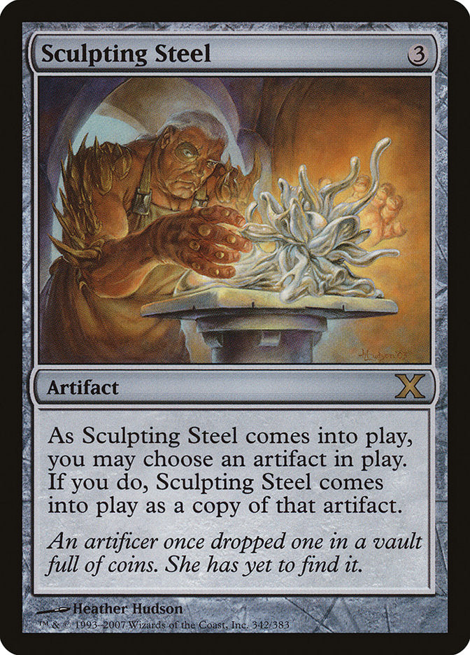 Sculpting Steel [Tenth Edition] - Evolution TCG