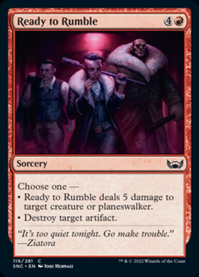 Ready to Rumble [Streets of New Capenna] - Evolution TCG
