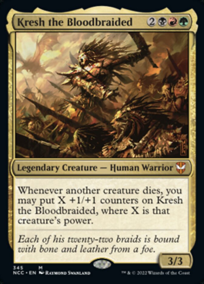 Kresh the Bloodbraided [Streets of New Capenna Commander] - Evolution TCG