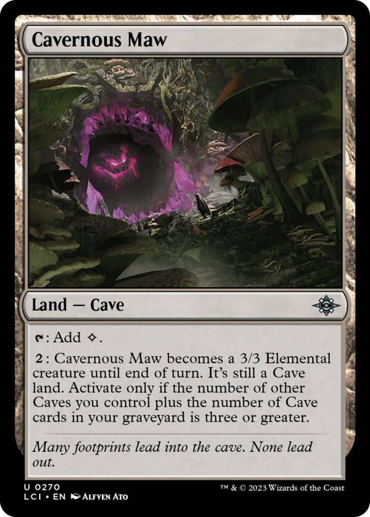 Cavernous Maw [The Lost Caverns of Ixalan] - Evolution TCG