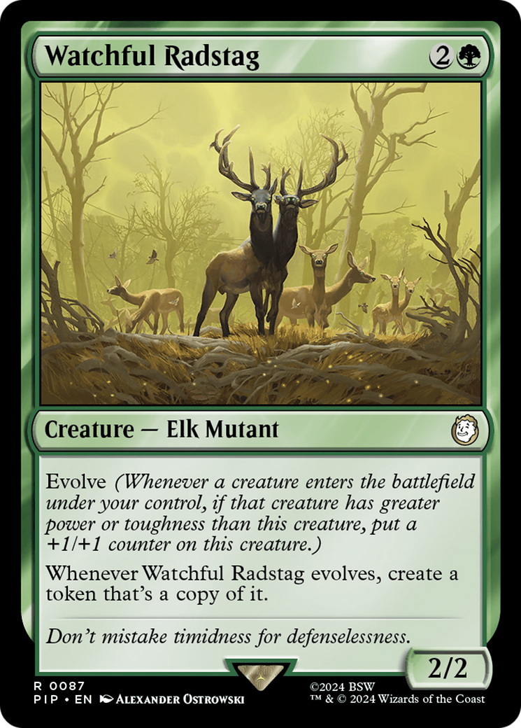 Watchful Radstag [Fallout] - Evolution TCG