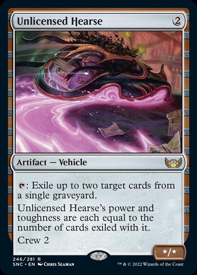 Unlicensed Hearse [Streets of New Capenna] - Evolution TCG
