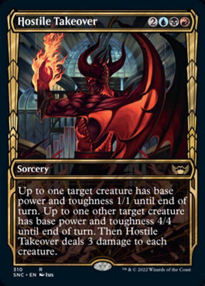 Hostile Takeover (Showcase Golden Age) [Streets of New Capenna] - Evolution TCG