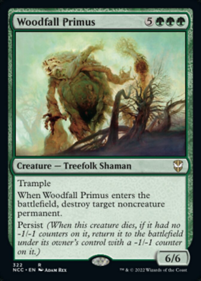 Woodfall Primus [Streets of New Capenna Commander] - Evolution TCG
