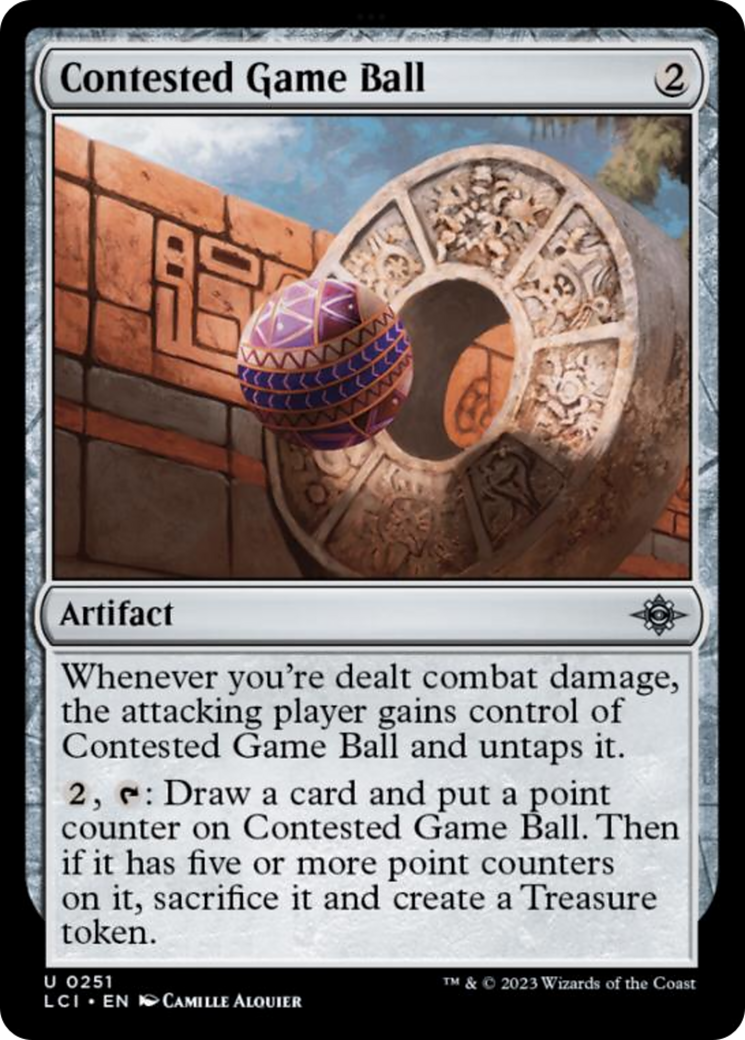 Contested Game Ball [The Lost Caverns of Ixalan] - Evolution TCG
