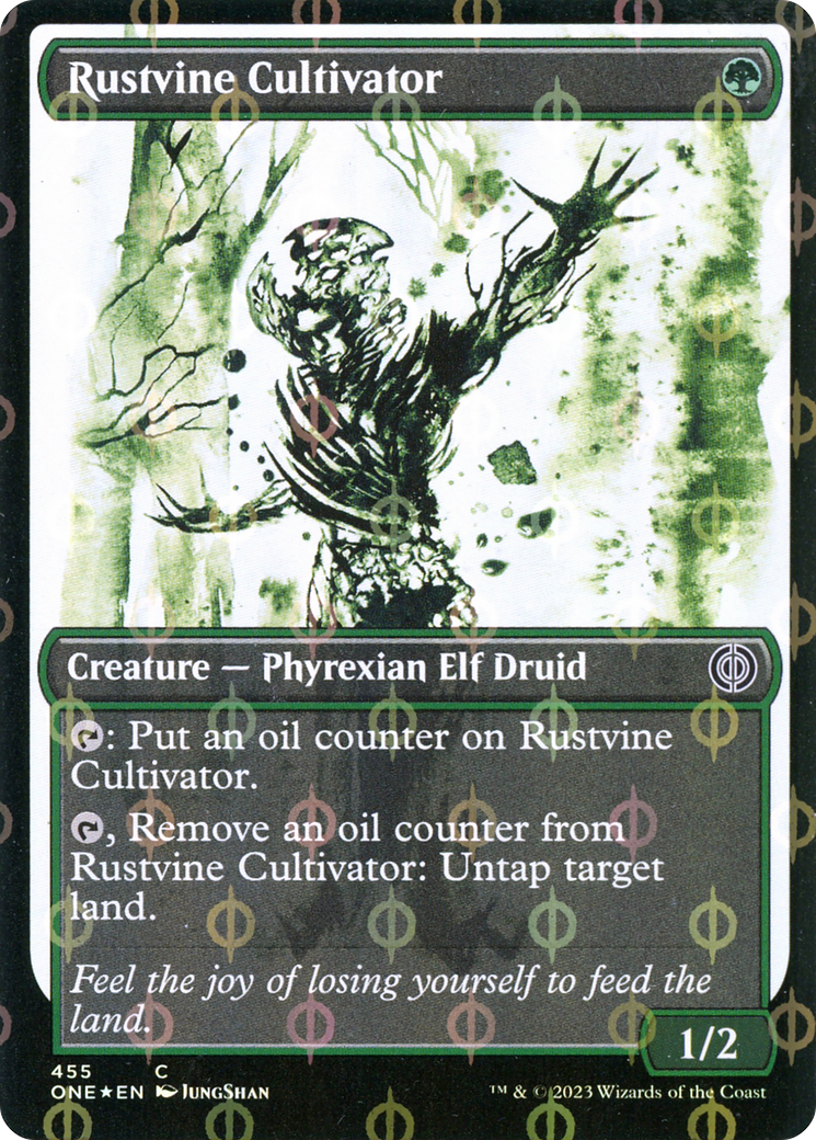 Rustvine Cultivator (Showcase Ichor Step-and-Compleat Foil) [Phyrexia: All Will Be One] - Evolution TCG