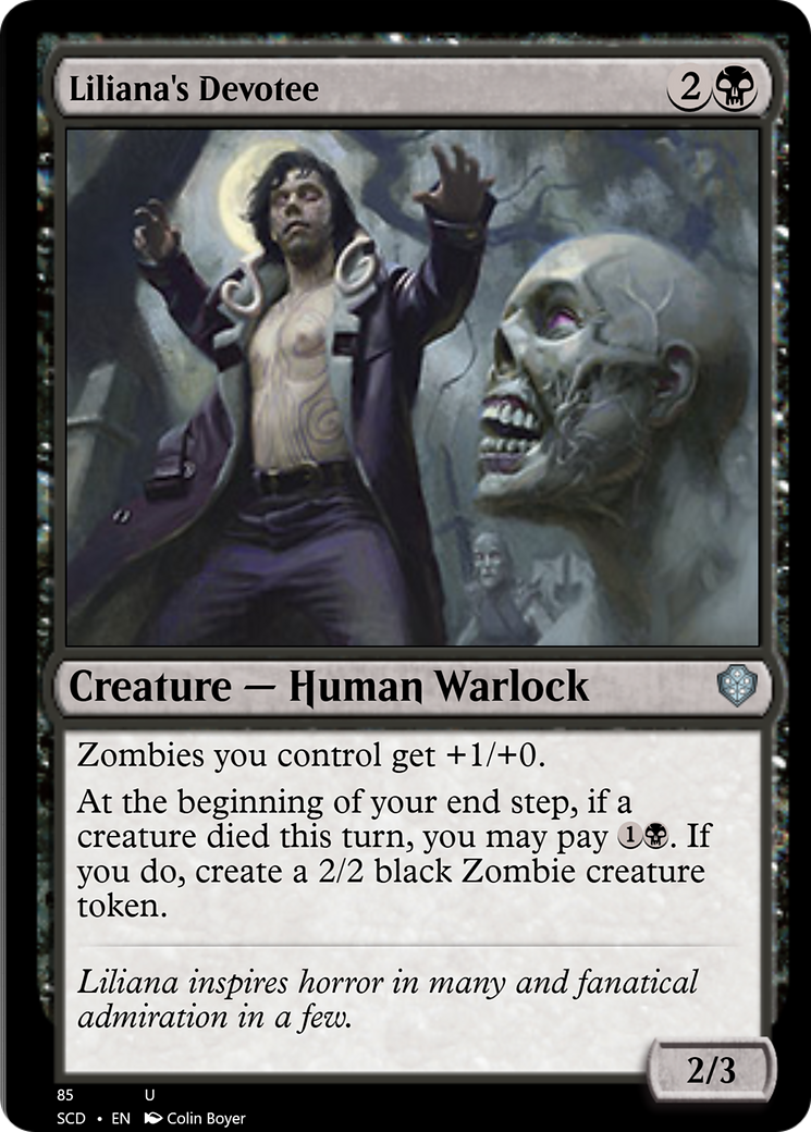 Liliana's Devotee [Starter Commander Decks] - Evolution TCG