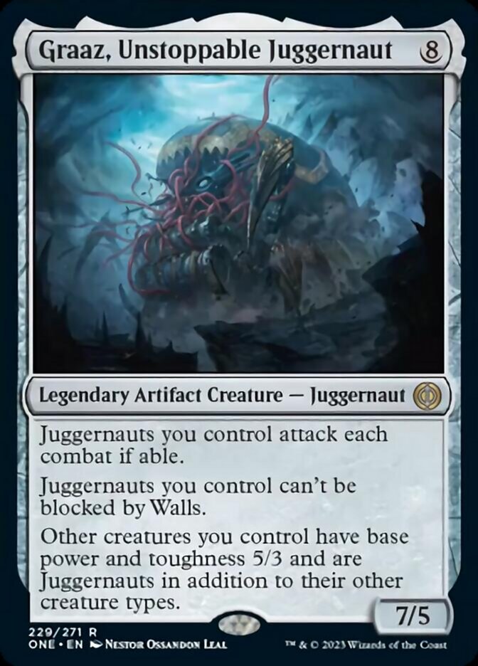 Graaz, Unstoppable Juggernaut [Phyrexia: All Will Be One] - Evolution TCG